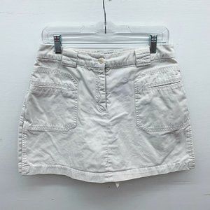 Herman Geist Vintage 90s Sport Khaki Utility Skirt